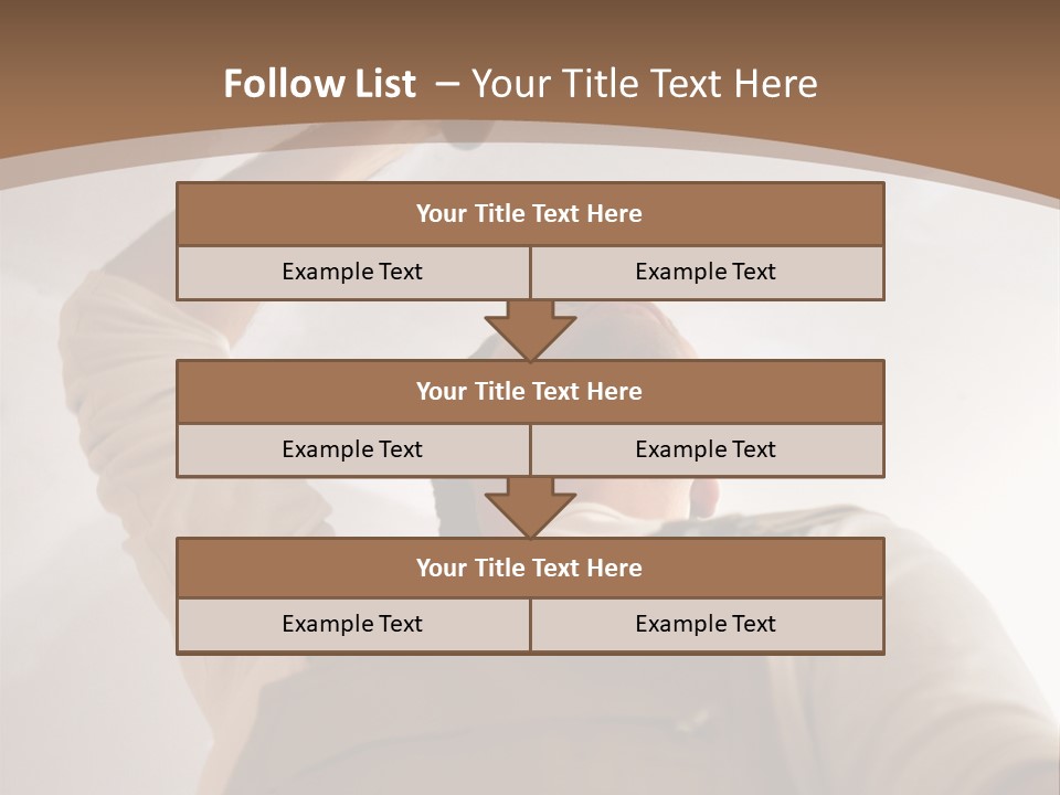 Job Join Ceiling PowerPoint Template