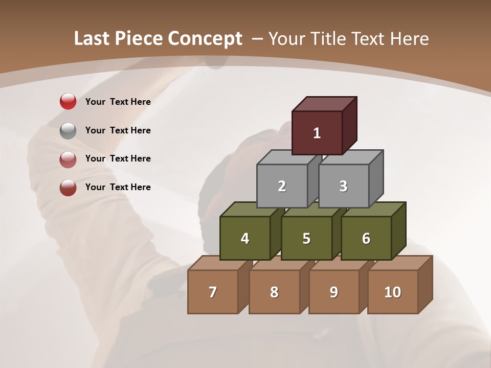 Job Join Ceiling PowerPoint Template
