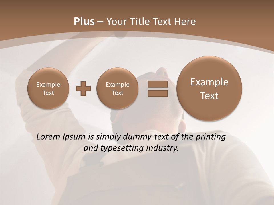 Job Join Ceiling PowerPoint Template