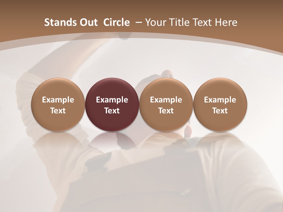 Job Join Ceiling PowerPoint Template
