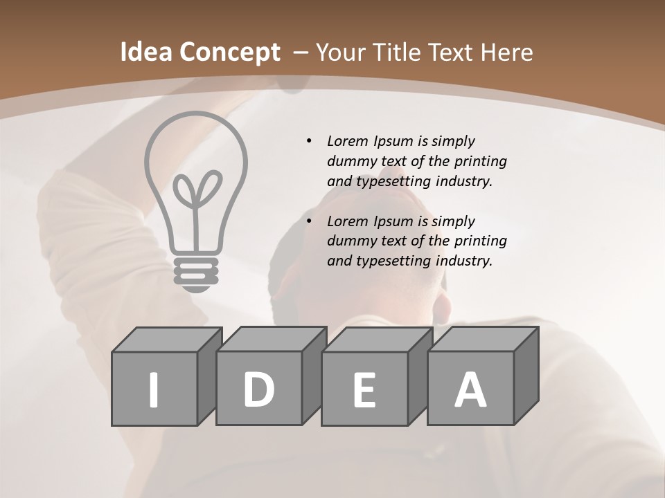 Job Join Ceiling PowerPoint Template