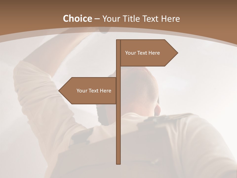 Job Join Ceiling PowerPoint Template
