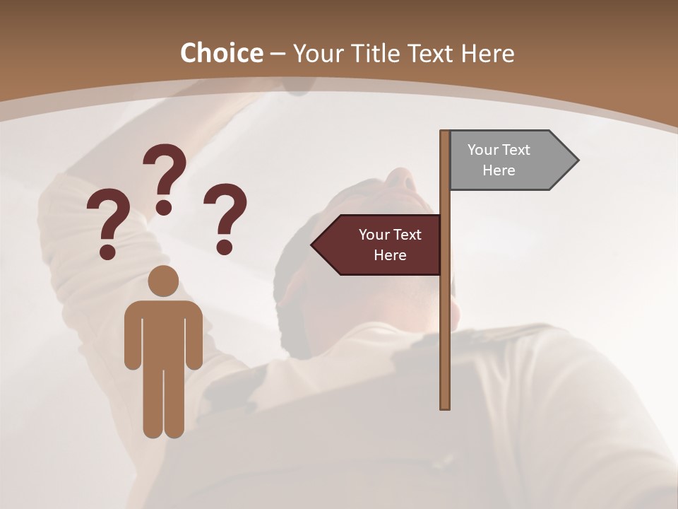 Job Join Ceiling PowerPoint Template