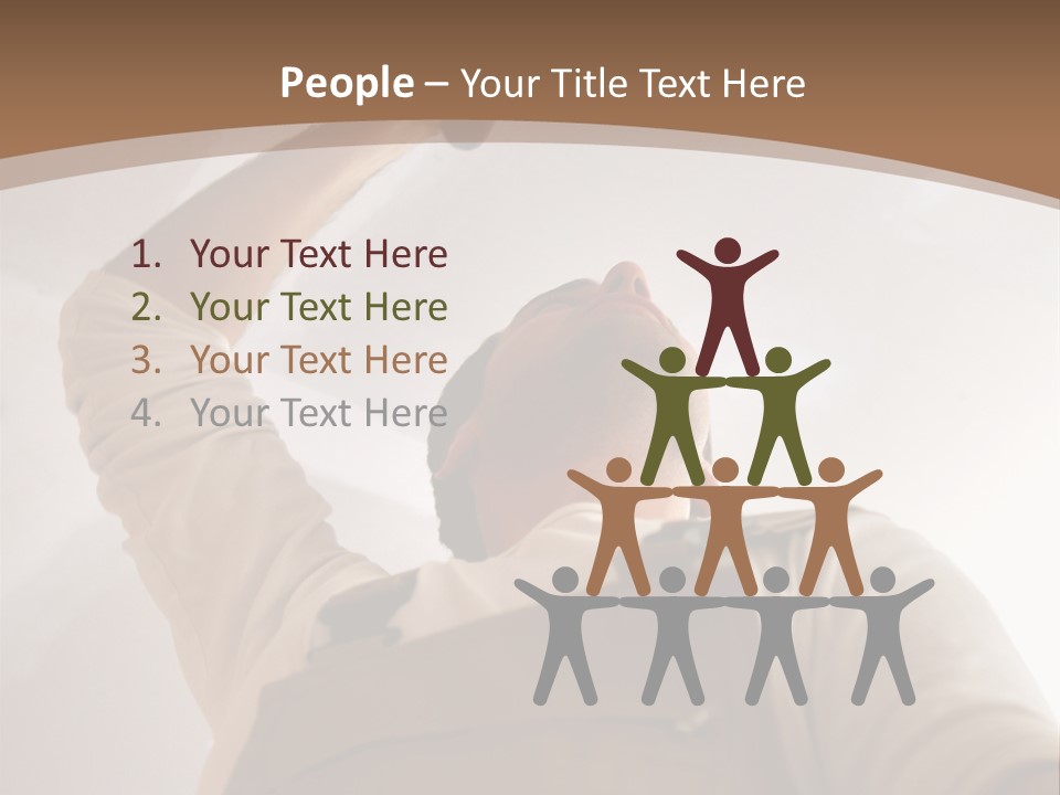 Job Join Ceiling PowerPoint Template