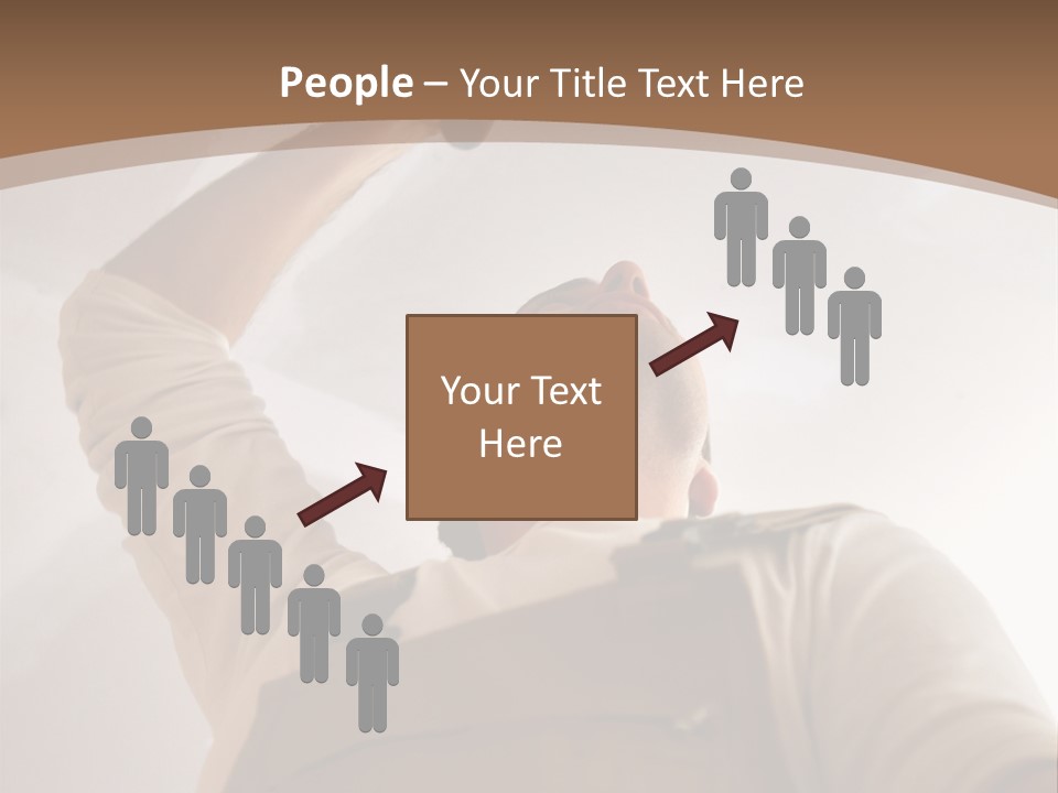 Job Join Ceiling PowerPoint Template