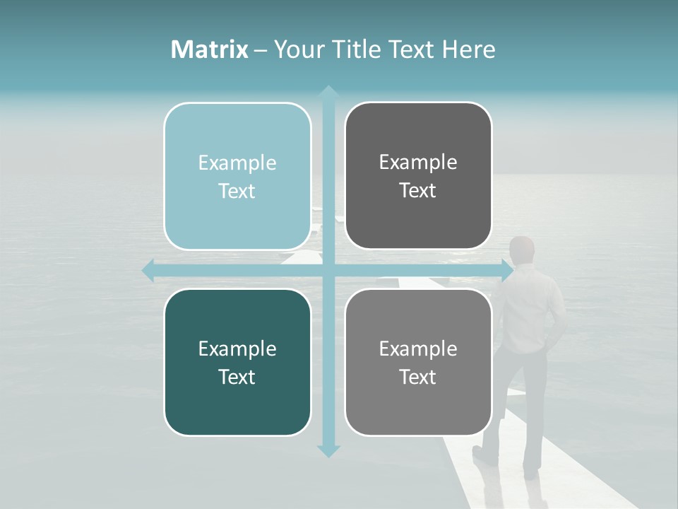 Perspective Drift Lost PowerPoint Template