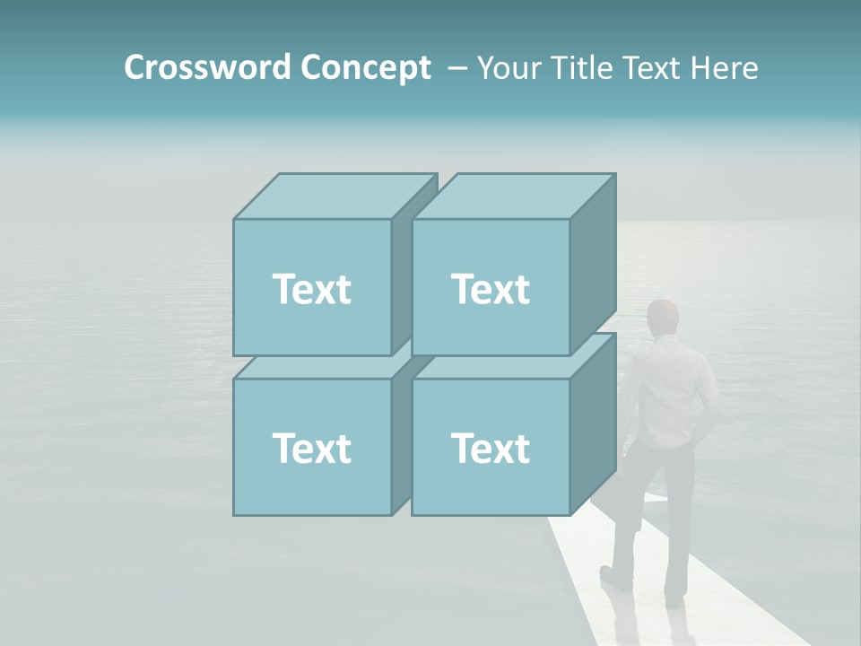 Perspective Drift Lost PowerPoint Template