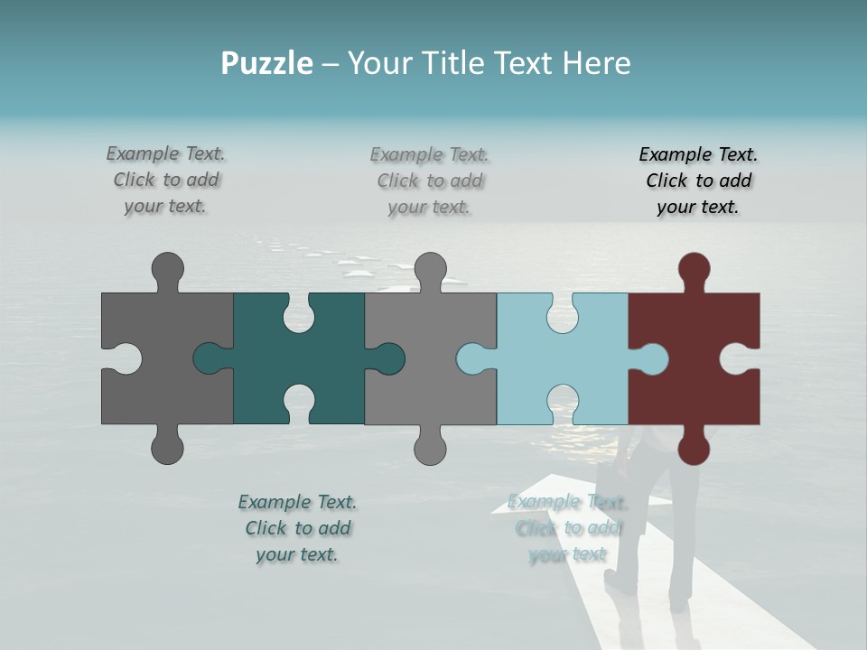 Perspective Drift Lost PowerPoint Template