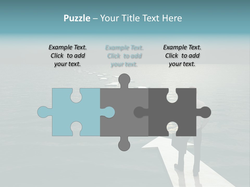 Perspective Drift Lost PowerPoint Template
