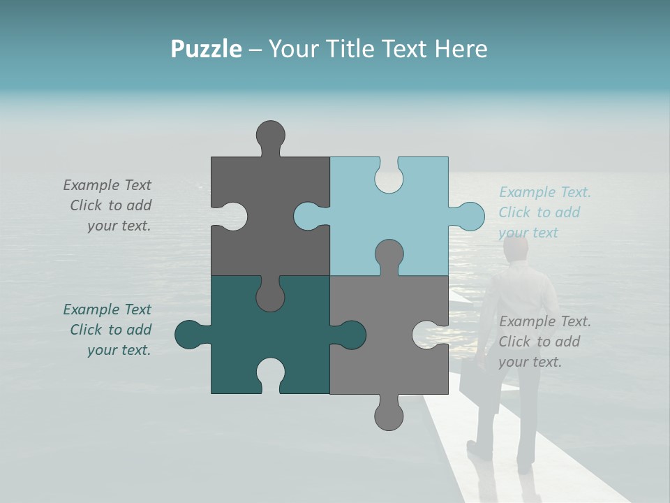 Perspective Drift Lost PowerPoint Template