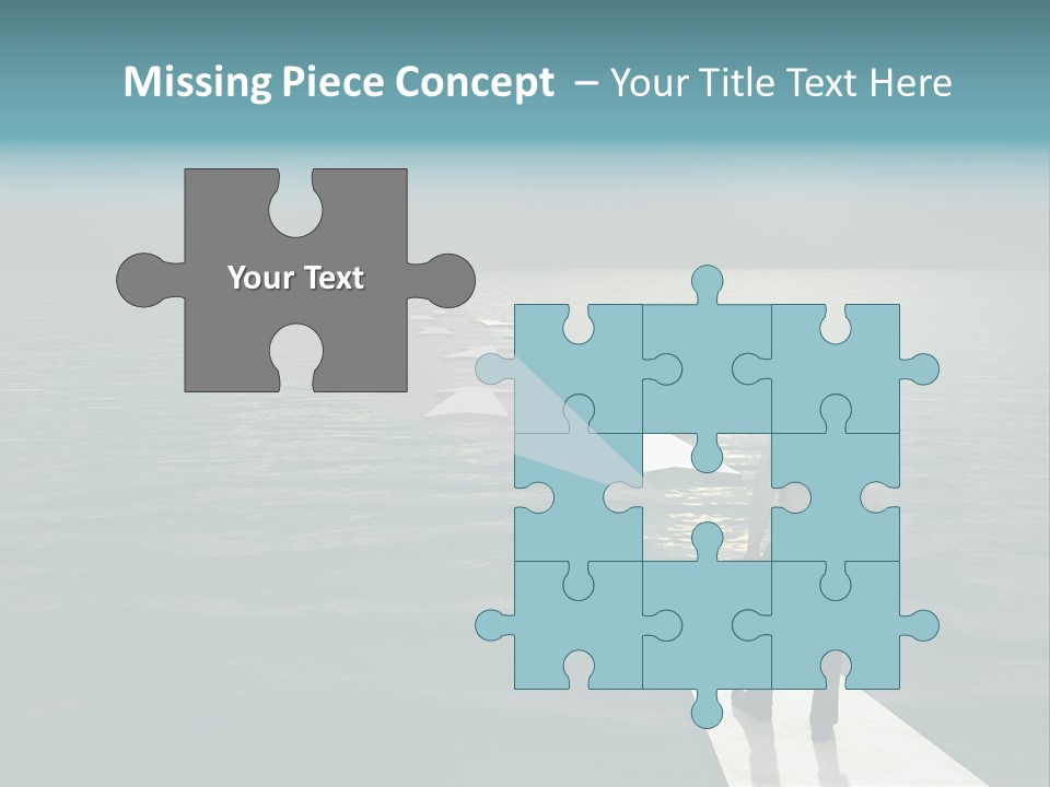 Perspective Drift Lost PowerPoint Template