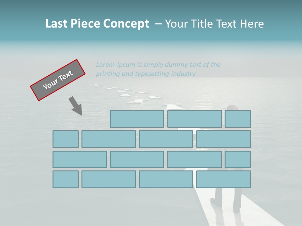 Perspective Drift Lost PowerPoint Template