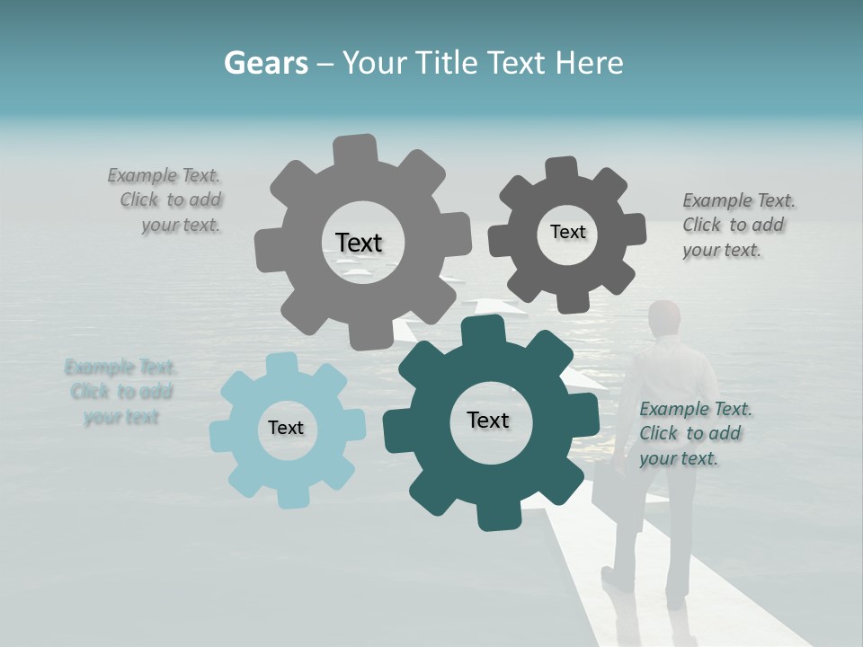 Perspective Drift Lost PowerPoint Template