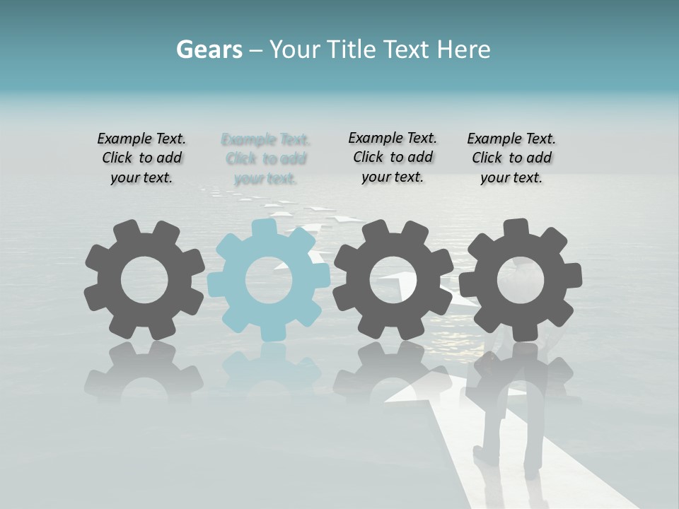 Perspective Drift Lost PowerPoint Template