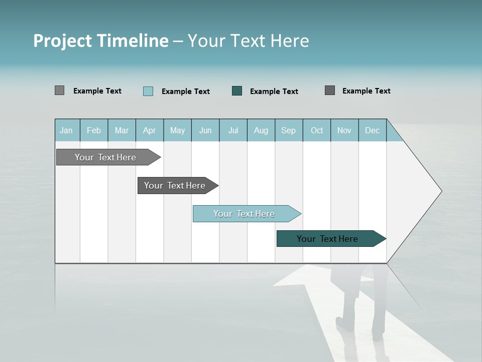 Perspective Drift Lost PowerPoint Template