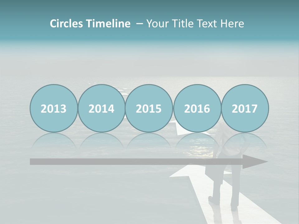 Perspective Drift Lost PowerPoint Template
