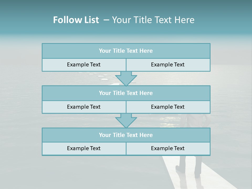 Perspective Drift Lost PowerPoint Template