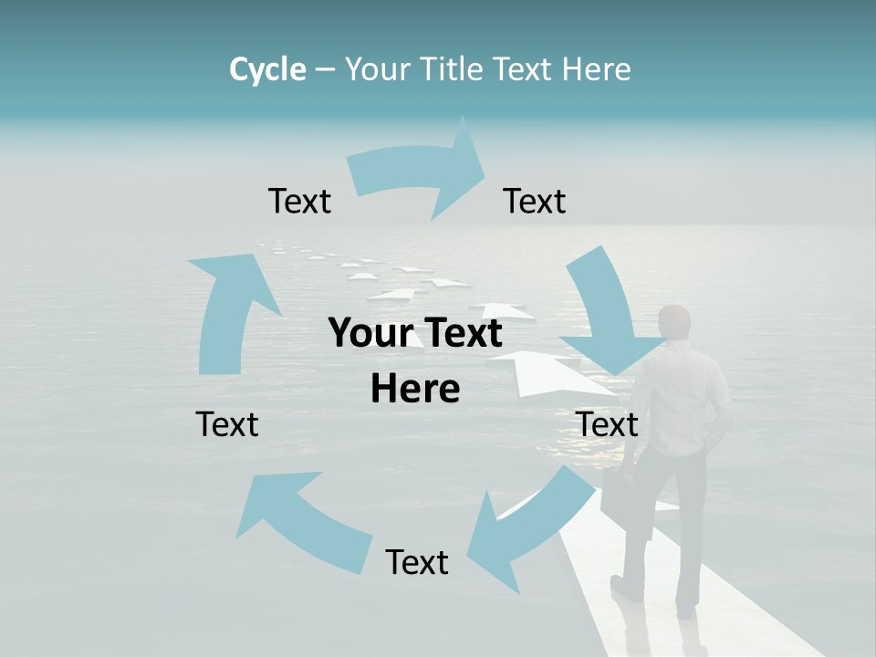 Perspective Drift Lost PowerPoint Template