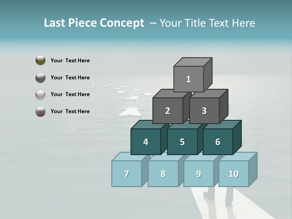 Perspective Drift Lost PowerPoint Template