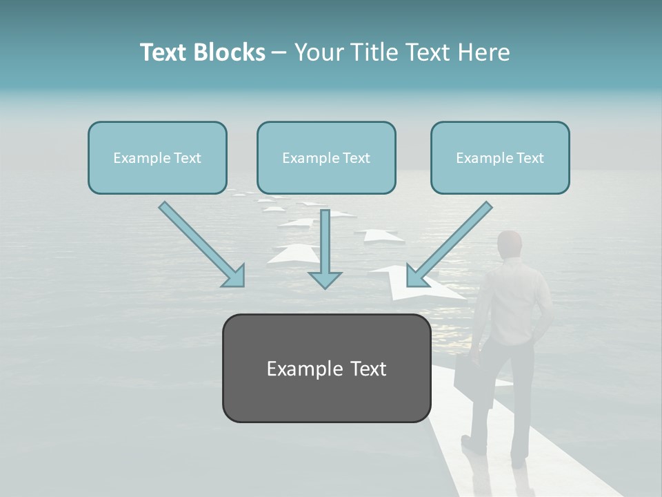 Perspective Drift Lost PowerPoint Template