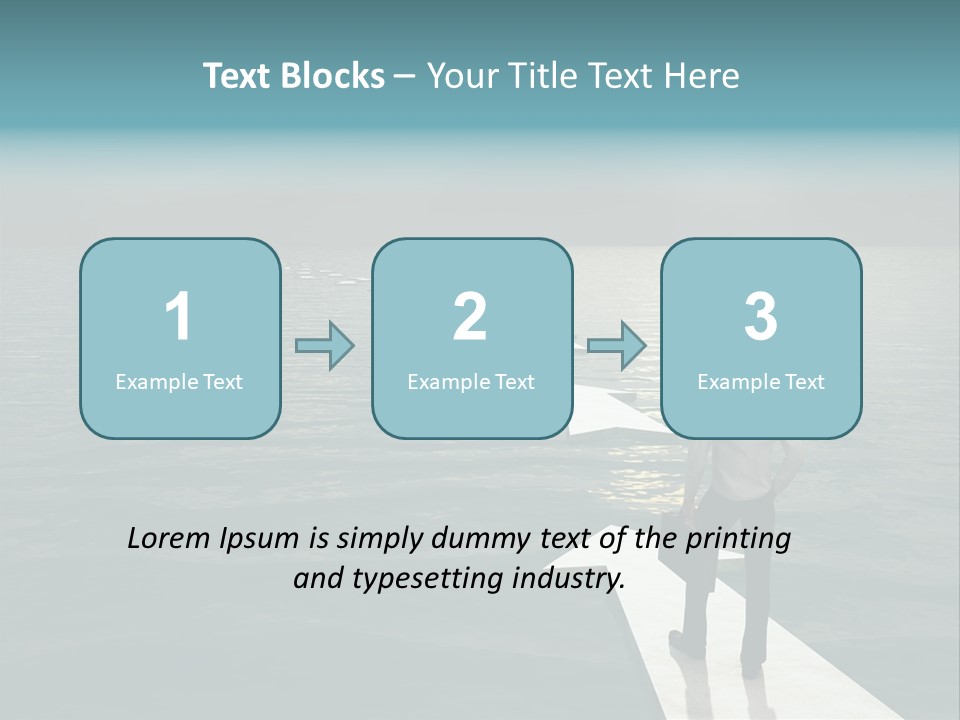 Perspective Drift Lost PowerPoint Template