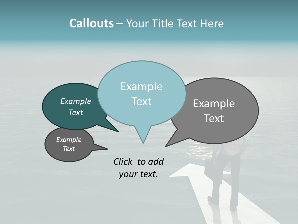 Perspective Drift Lost PowerPoint Template