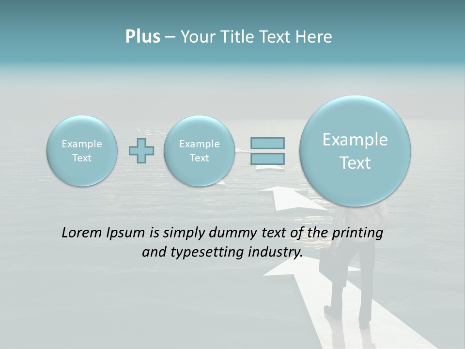 Perspective Drift Lost PowerPoint Template