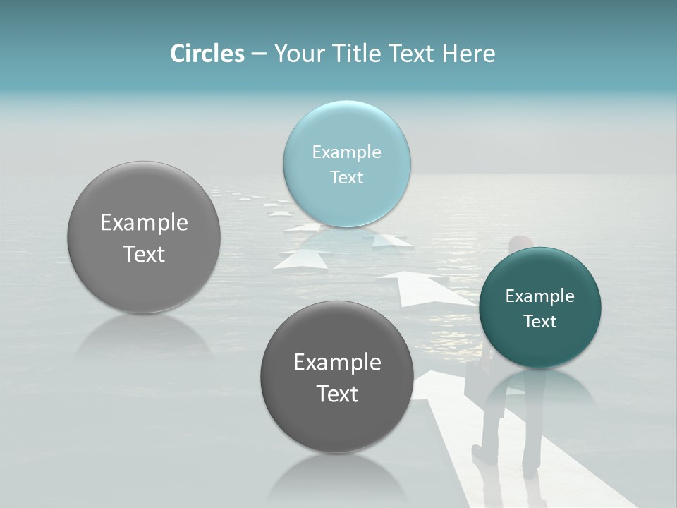 Perspective Drift Lost PowerPoint Template