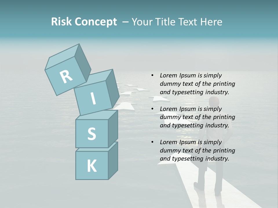 Perspective Drift Lost PowerPoint Template