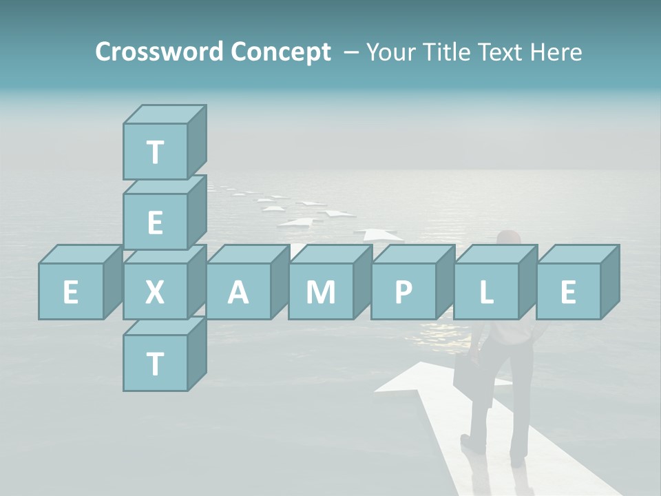 Perspective Drift Lost PowerPoint Template