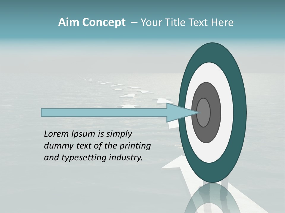 Perspective Drift Lost PowerPoint Template