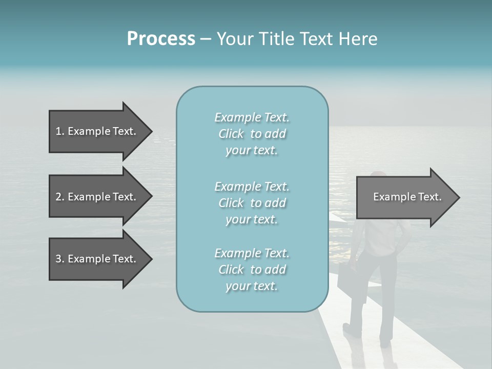 Perspective Drift Lost PowerPoint Template