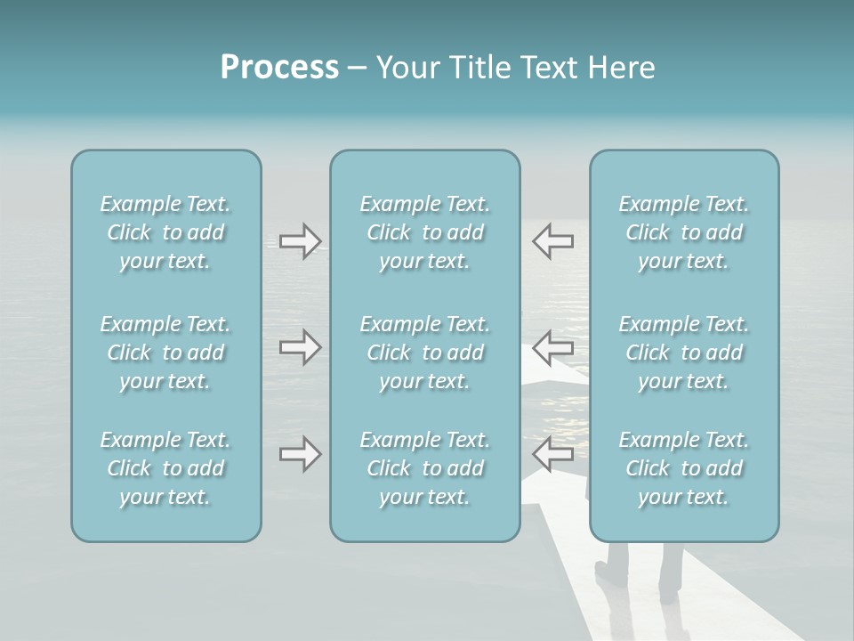 Perspective Drift Lost PowerPoint Template