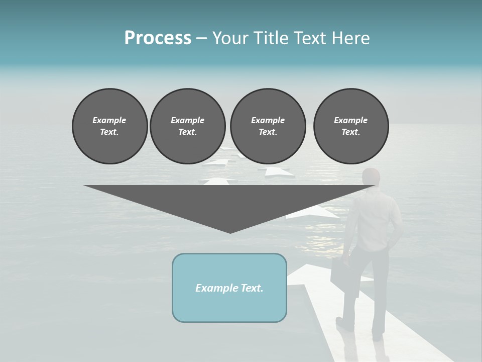 Perspective Drift Lost PowerPoint Template