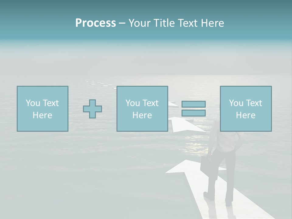 Perspective Drift Lost PowerPoint Template