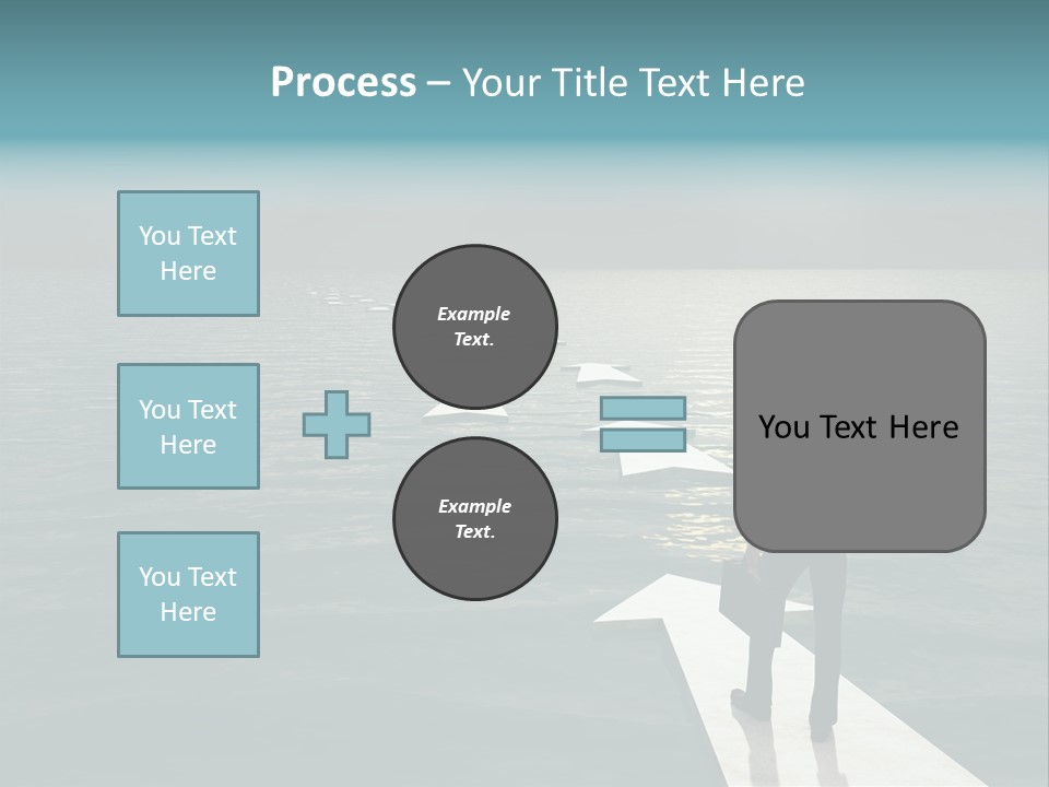 Perspective Drift Lost PowerPoint Template