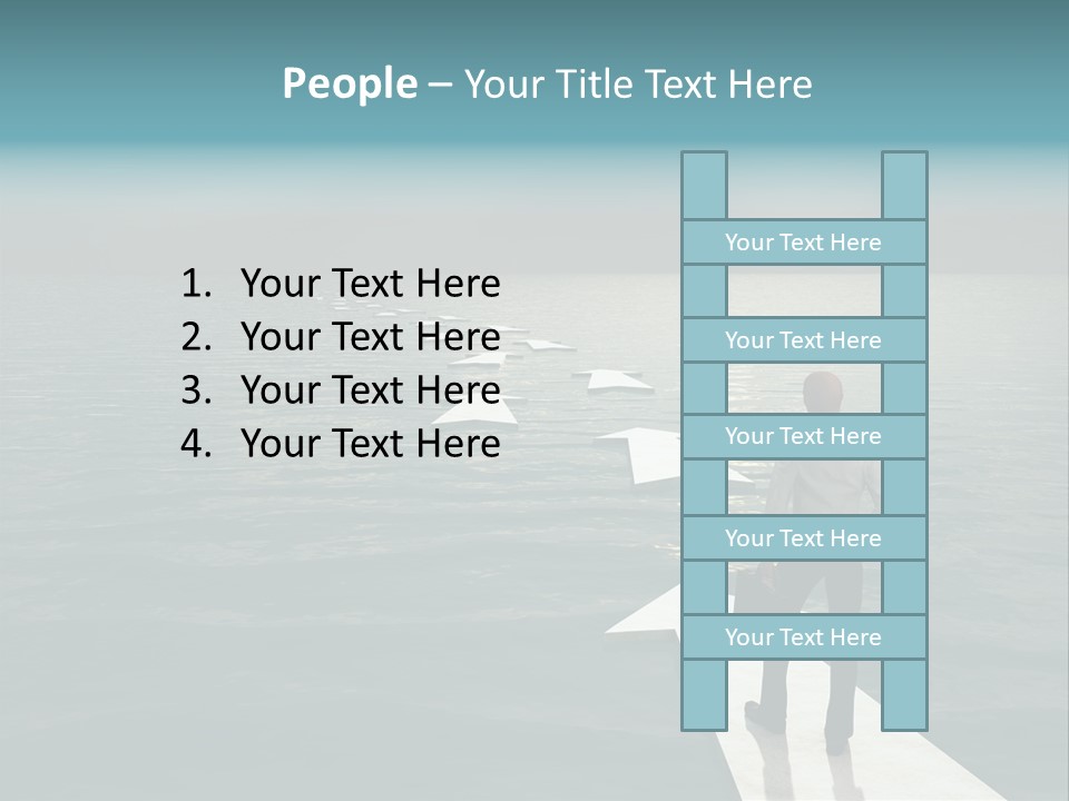 Perspective Drift Lost PowerPoint Template