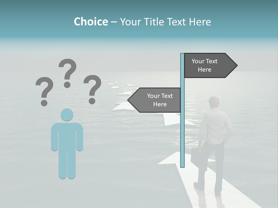 Perspective Drift Lost PowerPoint Template