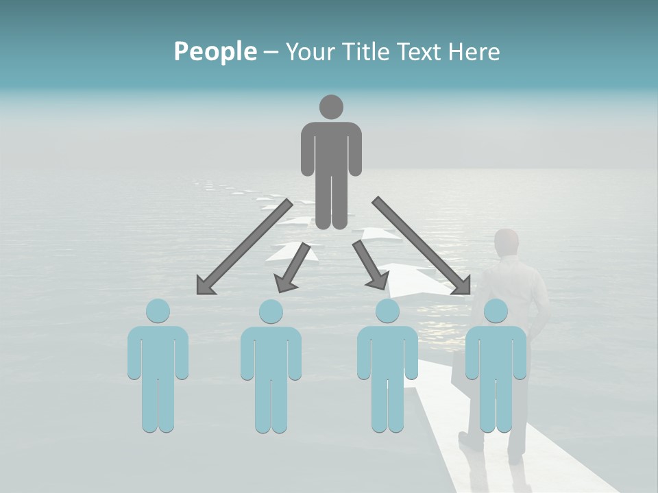 Perspective Drift Lost PowerPoint Template