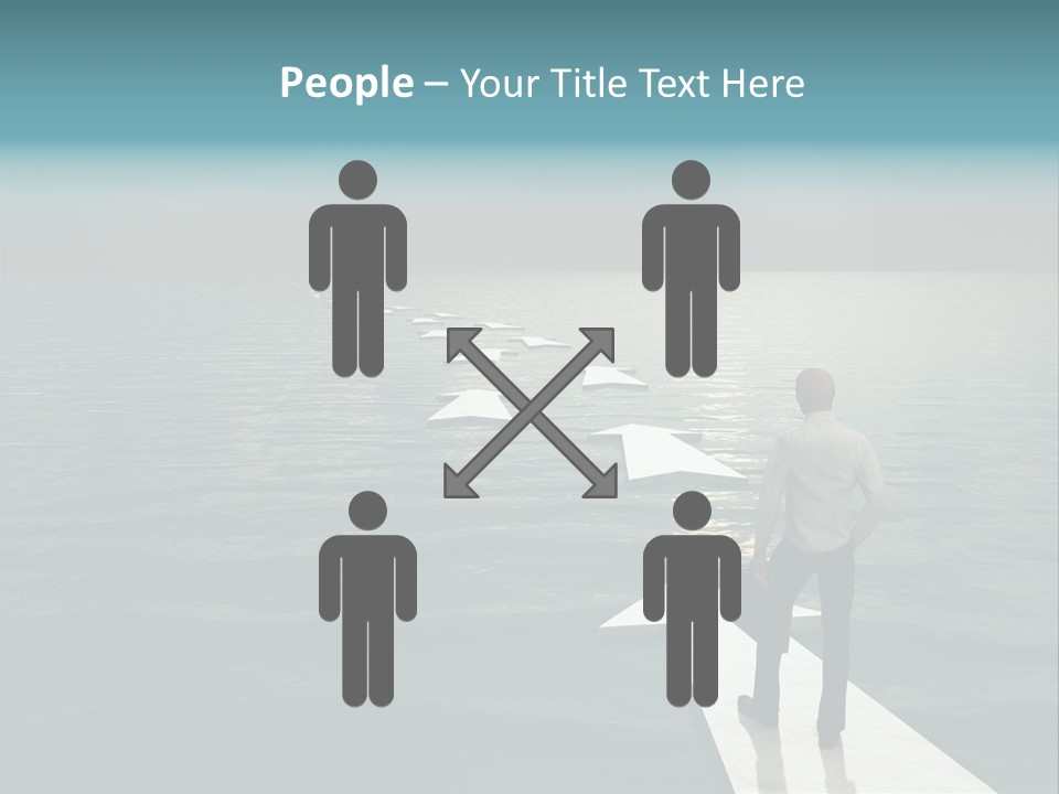 Perspective Drift Lost PowerPoint Template
