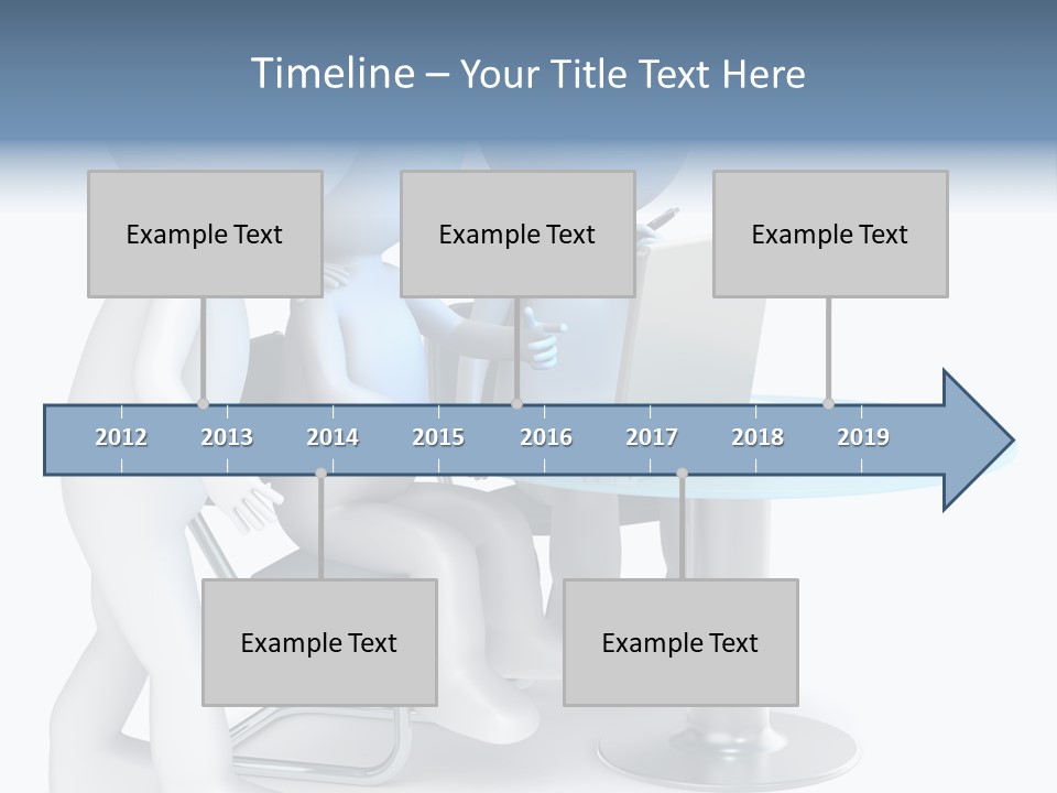 Group Computer Team PowerPoint Template