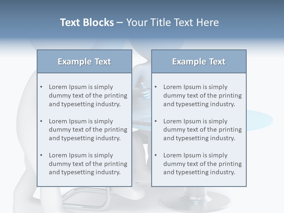 Group Computer Team PowerPoint Template