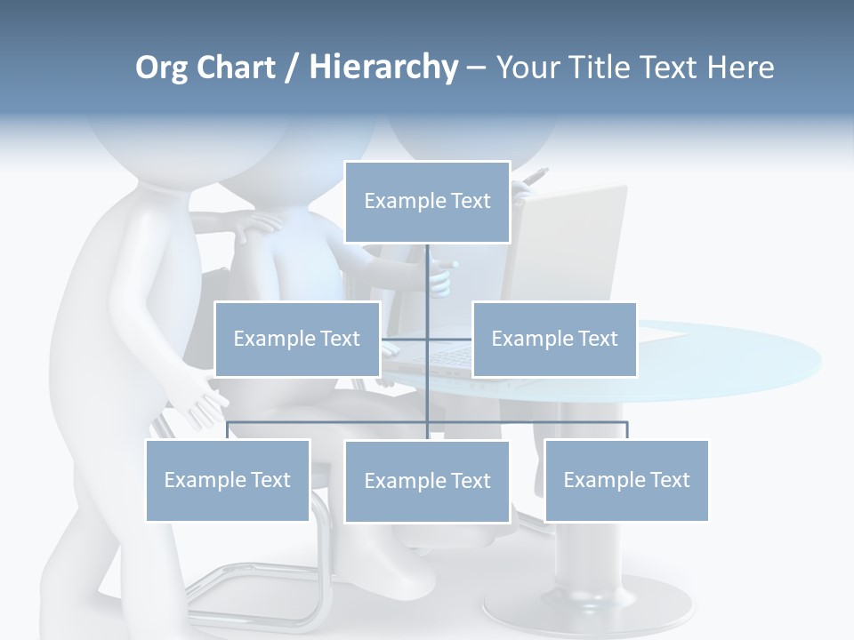 Group Computer Team PowerPoint Template