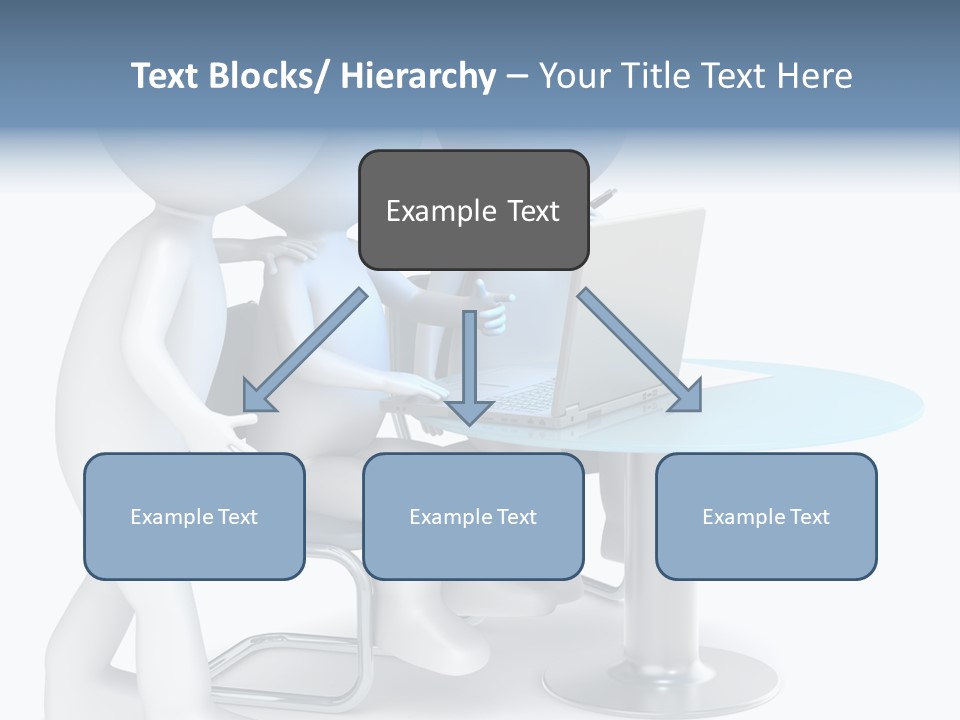 Group Computer Team PowerPoint Template
