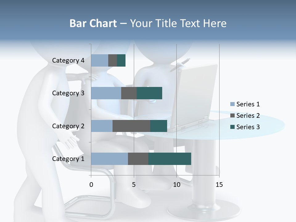 Group Computer Team PowerPoint Template