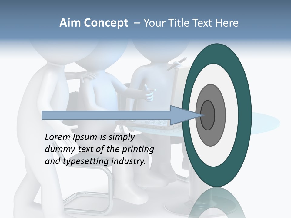 Group Computer Team PowerPoint Template