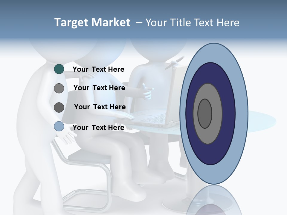 Group Computer Team PowerPoint Template