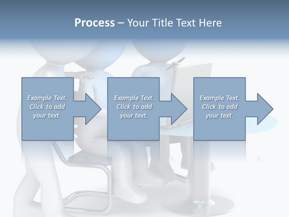 Group Computer Team PowerPoint Template