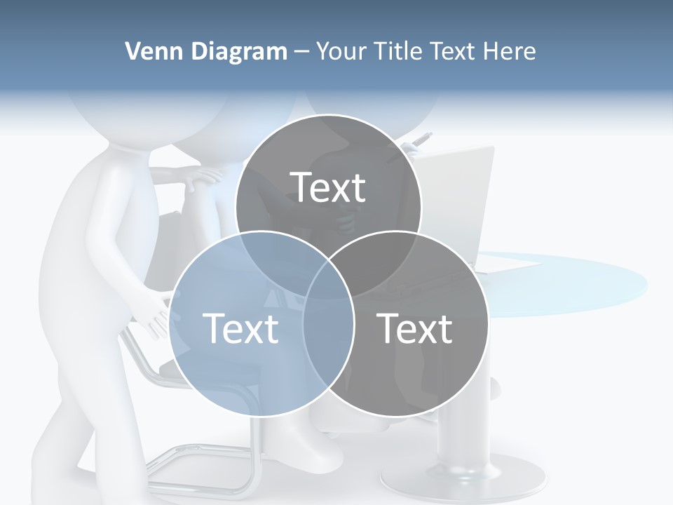 Group Computer Team PowerPoint Template