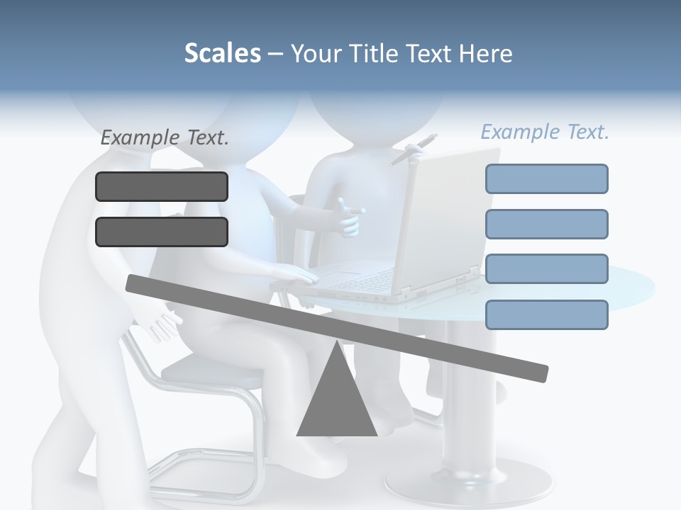 Group Computer Team PowerPoint Template